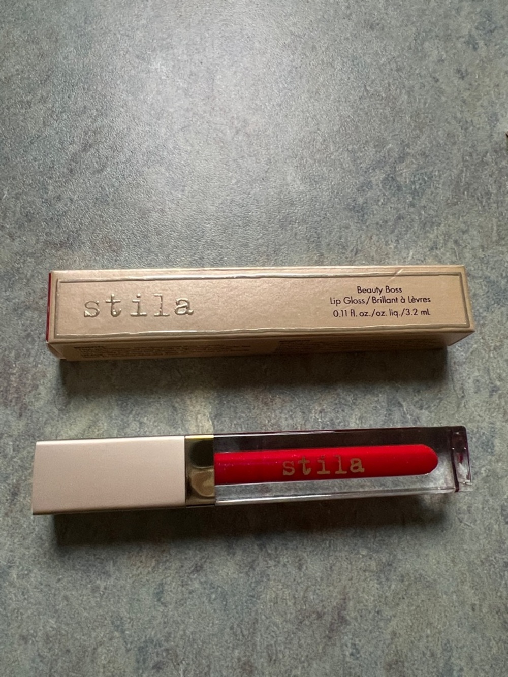 Stila Beauty Boss Lip Gloss — Vivid Red